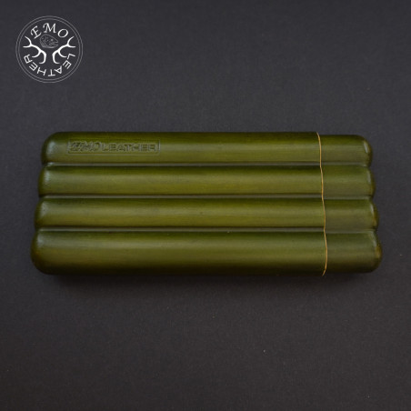 Olive 4 Slot Toscano Case | EmoLeather | Custom Leather Goods Olive 4 Slot Toscano Case | EmoLeather | Custom Leather Goods
