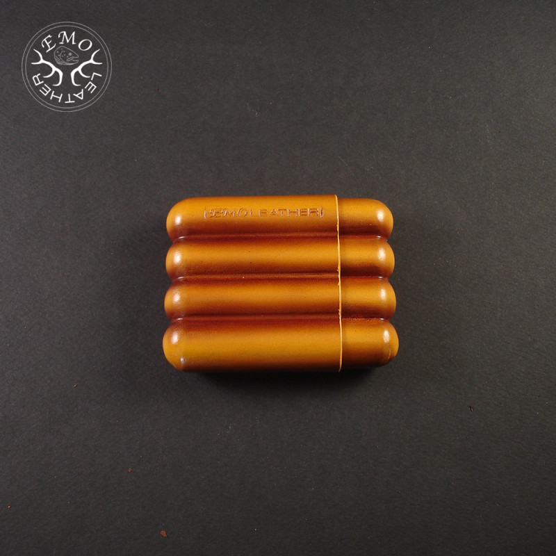 Bicolor Toscanello Case | EmoLeather | Custom Leather Goods