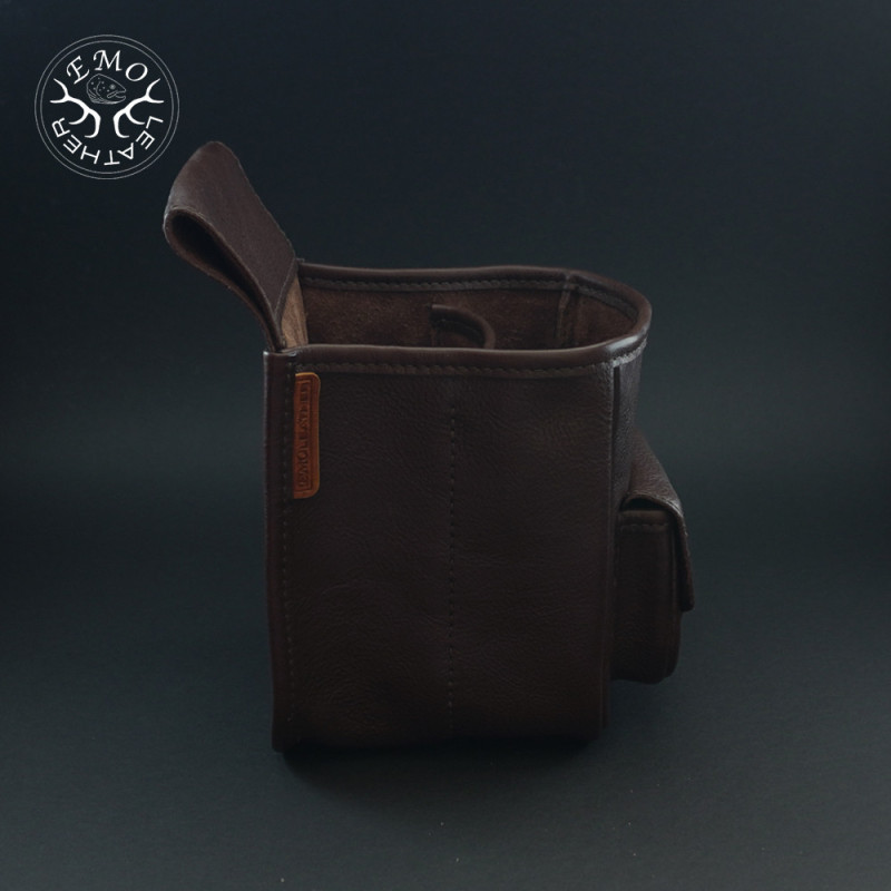 Premium Leather Skeet/Trap Shell Bag Bundle – Custom Initials| EmoLeather | Custom Leather Goods