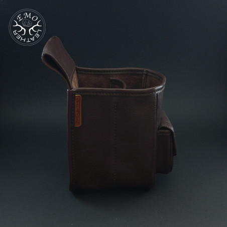 Premium Leather Skeet/Trap Shell Bag Bundle – Custom Initials| EmoLeather | Custom Leather Goods