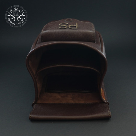 Premium Leather Skeet/Trap Shell Bag Bundle – Custom Initials| EmoLeather | Custom Leather Goods