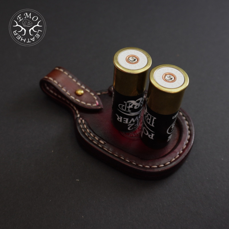 Olive Leather Toe Pad Over-Under | EmoLeather | Custom Leather Goods