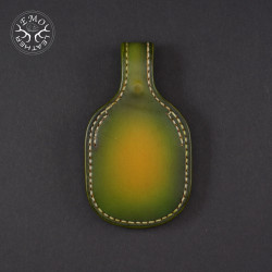 Olive Leather Toe Pad Over-Under | EmoLeather | Custom Leather Goods 2