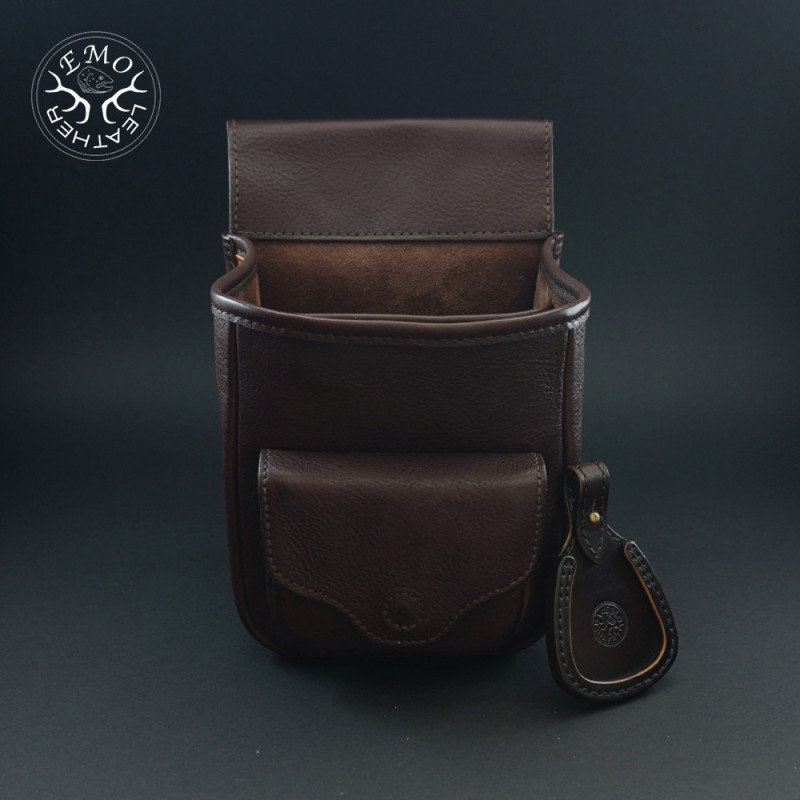 Premium Leather Skeet/Trap Shell Bag Bundle – Custom Initials| EmoLeather | Custom Leather Goods