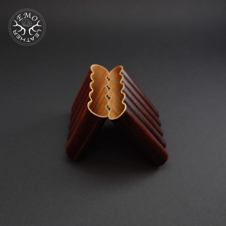 Rusty 5 Slot Toscanello Case | EmoLeather | Custom Leather Goods