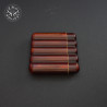 Rusty 5 Slot Toscanello Case | EmoLeather | Custom Leather Goods