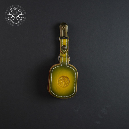 Fly Fishing Amadou Pad | EmoLeather | Custom Leather Goods