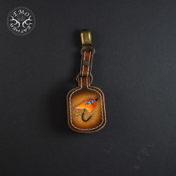 Fly Fishing Amadou Pad | EmoLeather | Custom Leather Goods 2