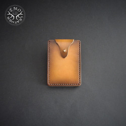 Vertical Cash Pocket 10 Card Holder
