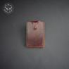 Vertical Cash Pocket Card Holder | EmoLeather | Custom Leather Goods