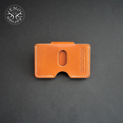 Horizontal Quick Access 10 Card Holder | EmoLeather | Custom Leather Goods 2
