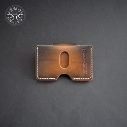 Horizontal Quick Access 10 Card Holder | EmoLeather | Custom Leather Goods 2