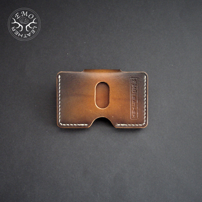 Horizontal Quick Access 10 Card Holder | EmoLeather | Custom Leather Goods