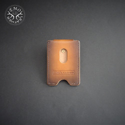 Vertical Quick Access Card Holder | EmoLeather | Custom Leather Goods 2