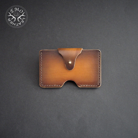 Horizontal Quick Access Card Holder | EmoLeather | Custom Leather Goods Horizontal Quick Access Card Holder | EmoLeather | Custom Leather Goods
