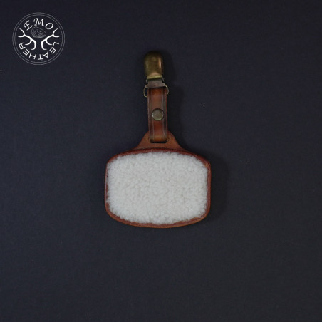 Brown Single Fly Pad | EmoLeather | Custom Leather Goods Brown Single Fly Pad | EmoLeather | Custom Leather Goods