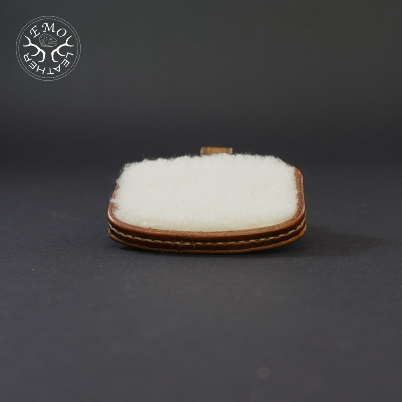 Brown Single Fly Pad | EmoLeather | Custom Leather Goods