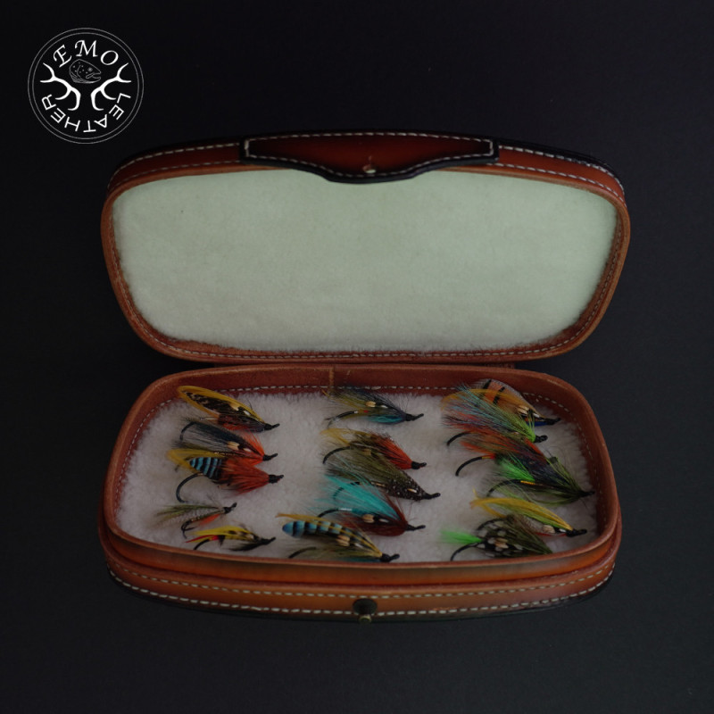 Extra Large Fly Box | EmoLeather | Custom Leather Goods