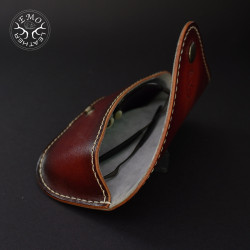 Classic Leather Glasses Case | EmoLeather | Custom Leather Goods 2