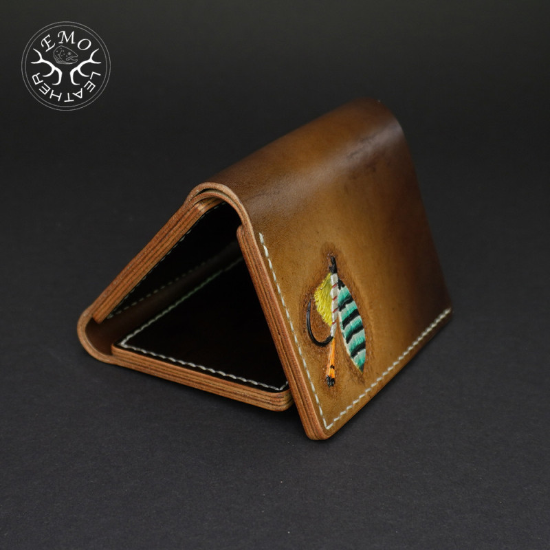 Trifold Wallet | EmoLeather | Custom Leather Goods