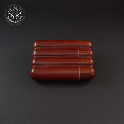 Tan 4 Slot Churchill Cigar Case