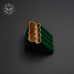 Forest Green 4 Slot Toscanello Case | EmoLeather | Custom Leather Goods 2