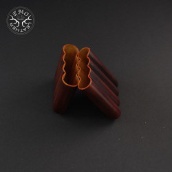 Rusty Brown 4 Slot Toscanello Case | EmoLeather | Custom Leather Goods 2