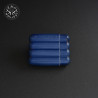 Blue 4 Slot Toscanello Case | EmoLeather | Custom Leather Goods