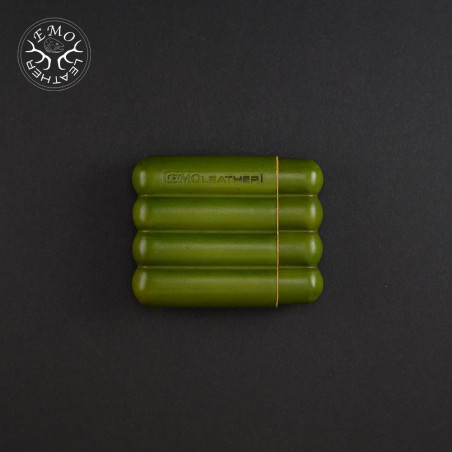 Olive 4 Slot Toscanello Case | EmoLeather | Custom Leather Goods Olive 4 Slot Toscanello Case | EmoLeather | Custom Leather Goods