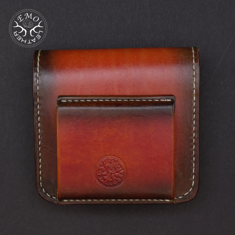 Brown 5 Magnum Round Hunting Ammo Pouch | EmoLeather | Custom Leather Goods