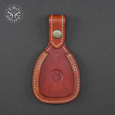 Tan Leather Toe Pad | EmoLeather | Custom Leather Goods