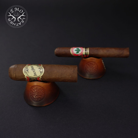 Leather Cigar Rest | EmoLeather | Custom Leather Goods