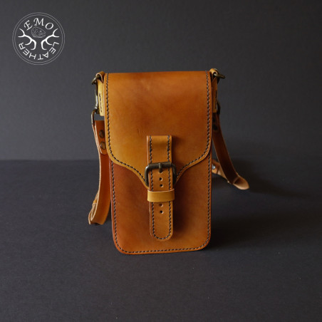 Small Leather Shoulder Bag | EmoLeather | Custom Leather Goods Small Leather Shoulder Bag | EmoLeather | Custom Leather Goods