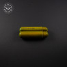 Olive Corona 2 Slot Cigar Case | EmoLeather | Custom Leather Goods