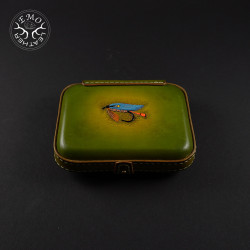 Lime Green F Fly Box | EmoLeather | Custom Leather Goods 2