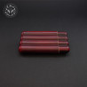 Red Black 4 Slot Small Cigar Case | EmoLeather | Custom Leather Goods