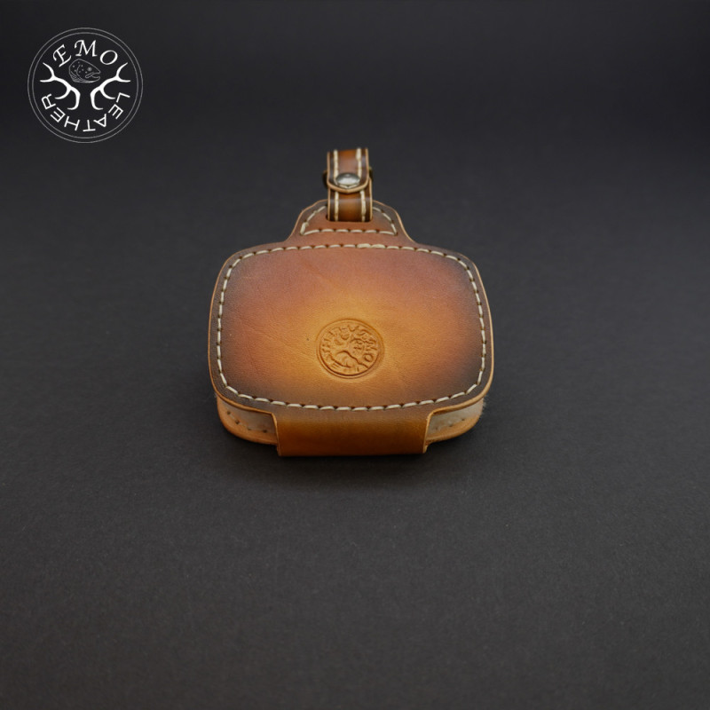 Brown Double Fly Pad | EmoLeather | Custom Leather Goods