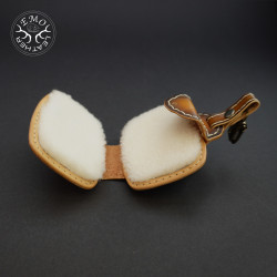 Brown Double Fly Pad | EmoLeather | Custom Leather Goods 2