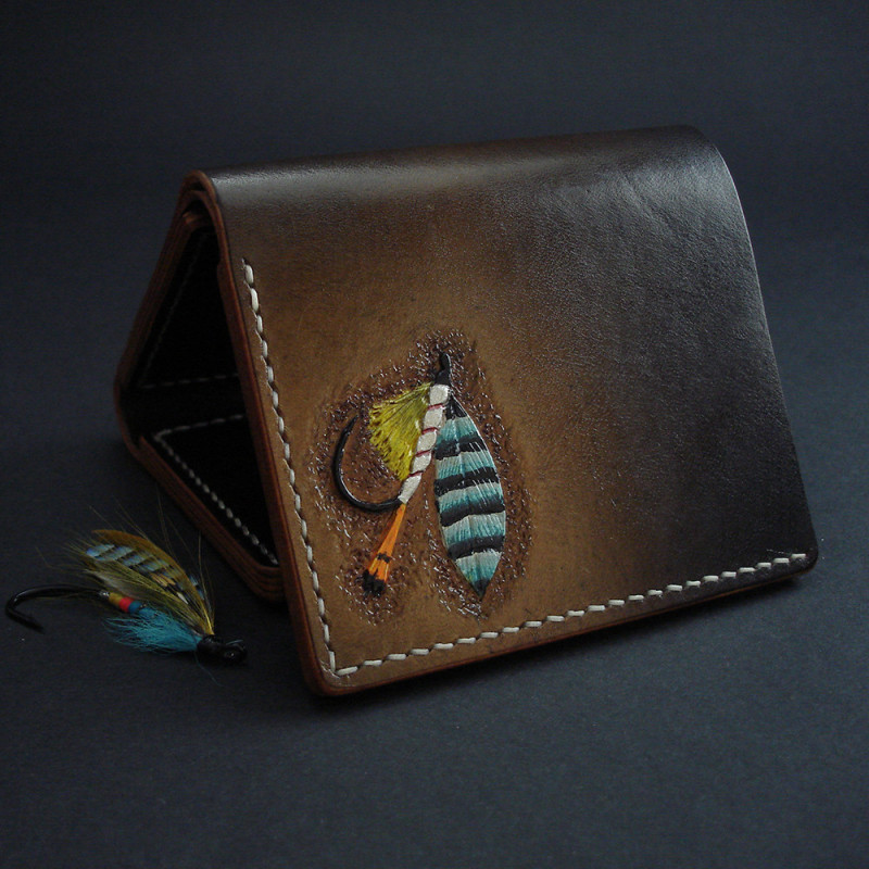 Trifold Wallet | EmoLeather | Custom Leather Goods