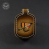 Fly Fishing Amadou Pad | EmoLeather | Custom Leather Goods