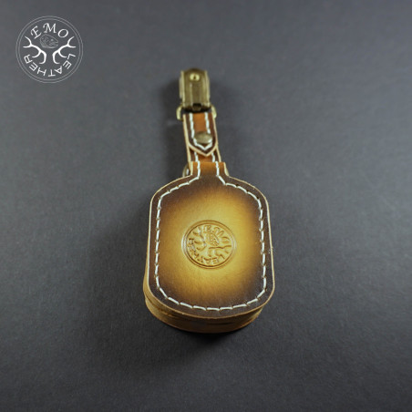 Fly Fishing Amadou Pad | EmoLeather | Custom Leather Goods