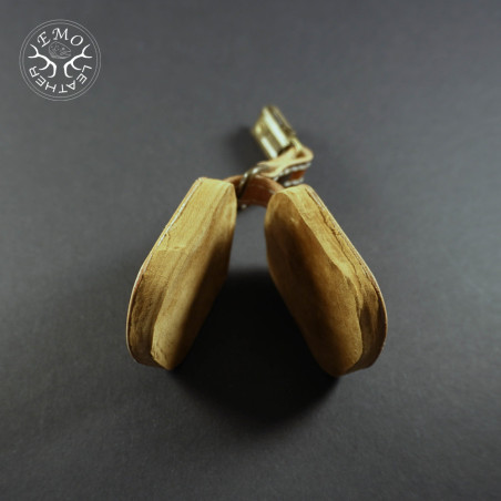 Fly Fishing Amadou Pad | EmoLeather | Custom Leather Goods