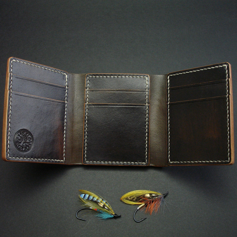 Trifold Wallet | EmoLeather | Custom Leather Goods