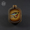 Fly Fishing Amadou Pad | EmoLeather | Custom Leather Goods