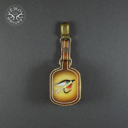 Fly Fishing Amadou Pad | EmoLeather | Custom Leather Goods
