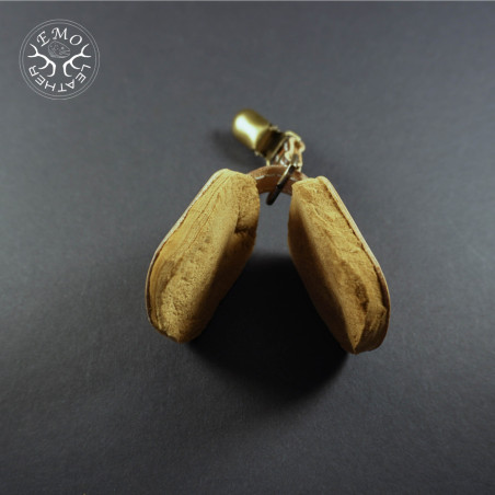 Fly Fishing Amadou Pad | EmoLeather | Custom Leather Goods