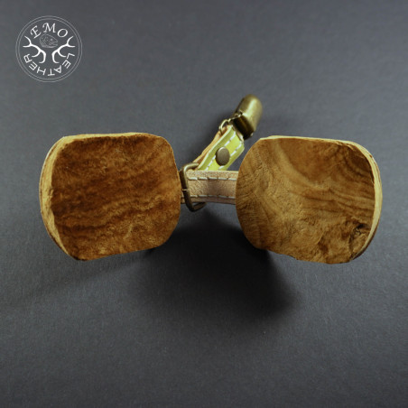 Fly Fishing Amadou Pad | EmoLeather | Custom Leather Goods