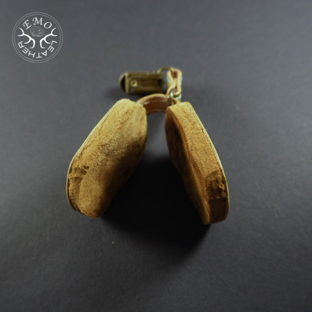 Fly Fishing Amadou Pad | EmoLeather | Custom Leather Goods