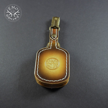 Fly Fishing Amadou Pad | EmoLeather | Custom Leather Goods