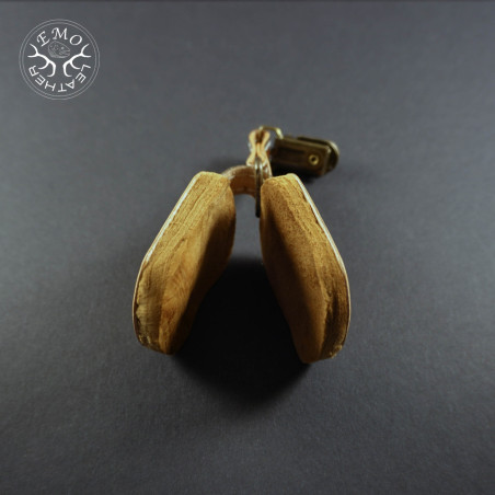 Fly Fishing Amadou Pad | EmoLeather | Custom Leather Goods